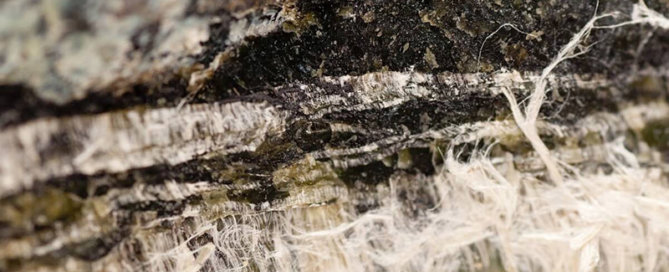 Asbestos Serpentine fibres compressed