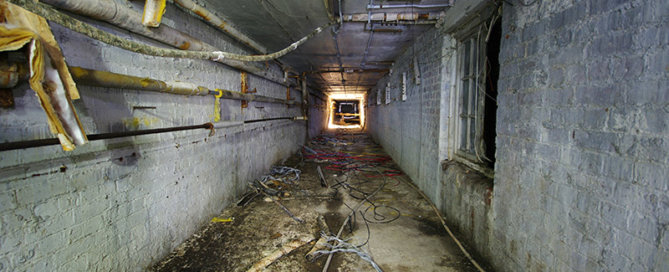Asbestos tunnel
