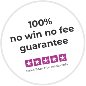 100% no win no fee guarantee