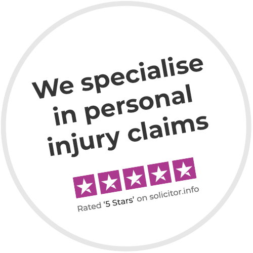 We specialise in personal injury claims