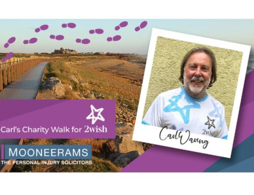 Carl’s Charity Walk for 2wish