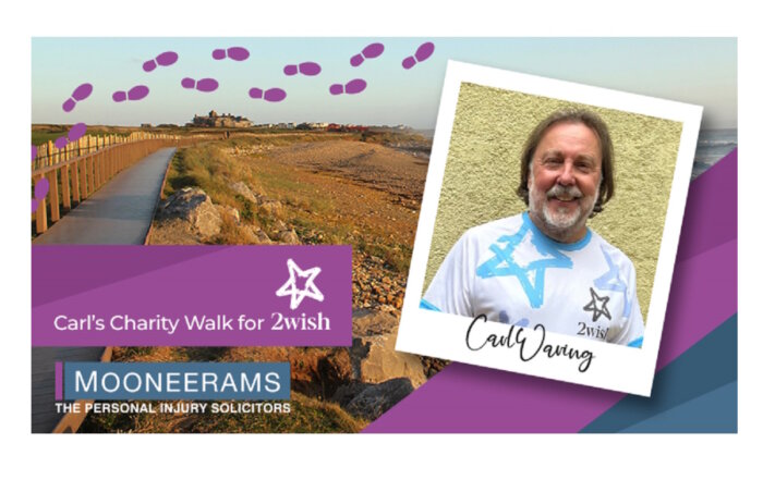 carl's charity walk 2wish mooneerams