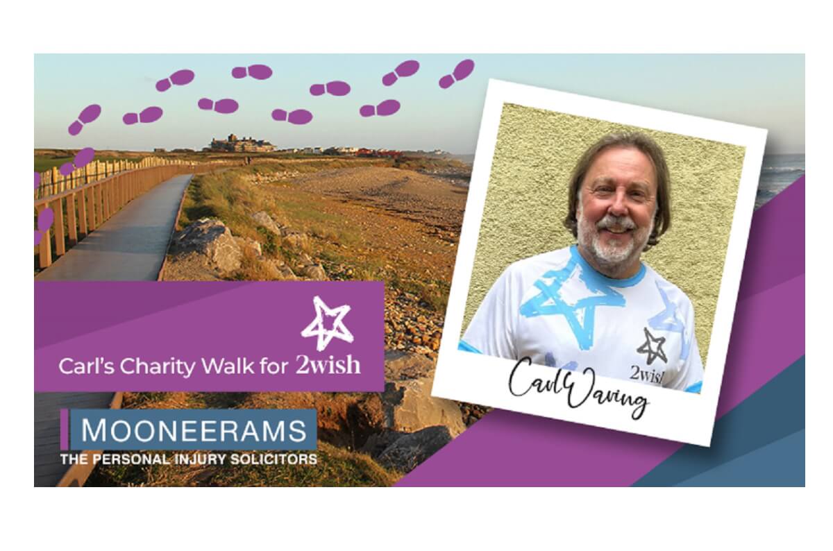 carl's charity walk 2wish mooneerams
