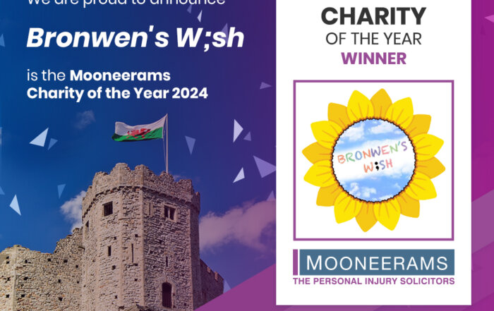 Bronwen’s W;sh is the Mooneerams Charity of the Year 2024