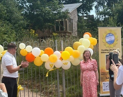 Ty Bronwen Wellbeing Pod official opening.