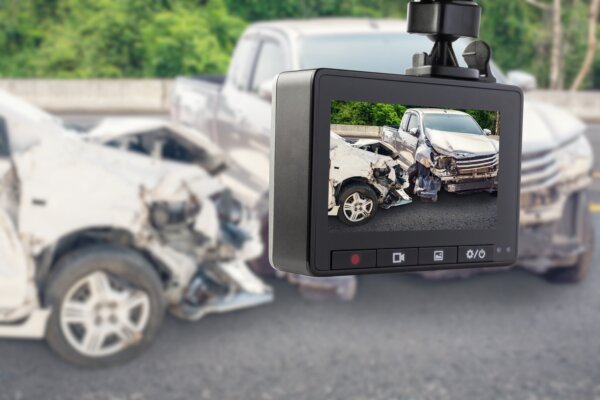 car accident dashcam footage