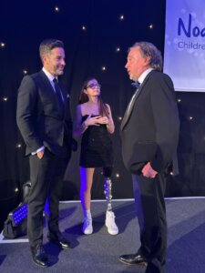 Carl Waring, Gethin Jones and Mia Lloyd