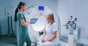 Testing for a brain tumour