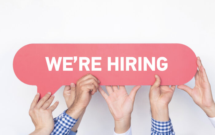 We're hiring!