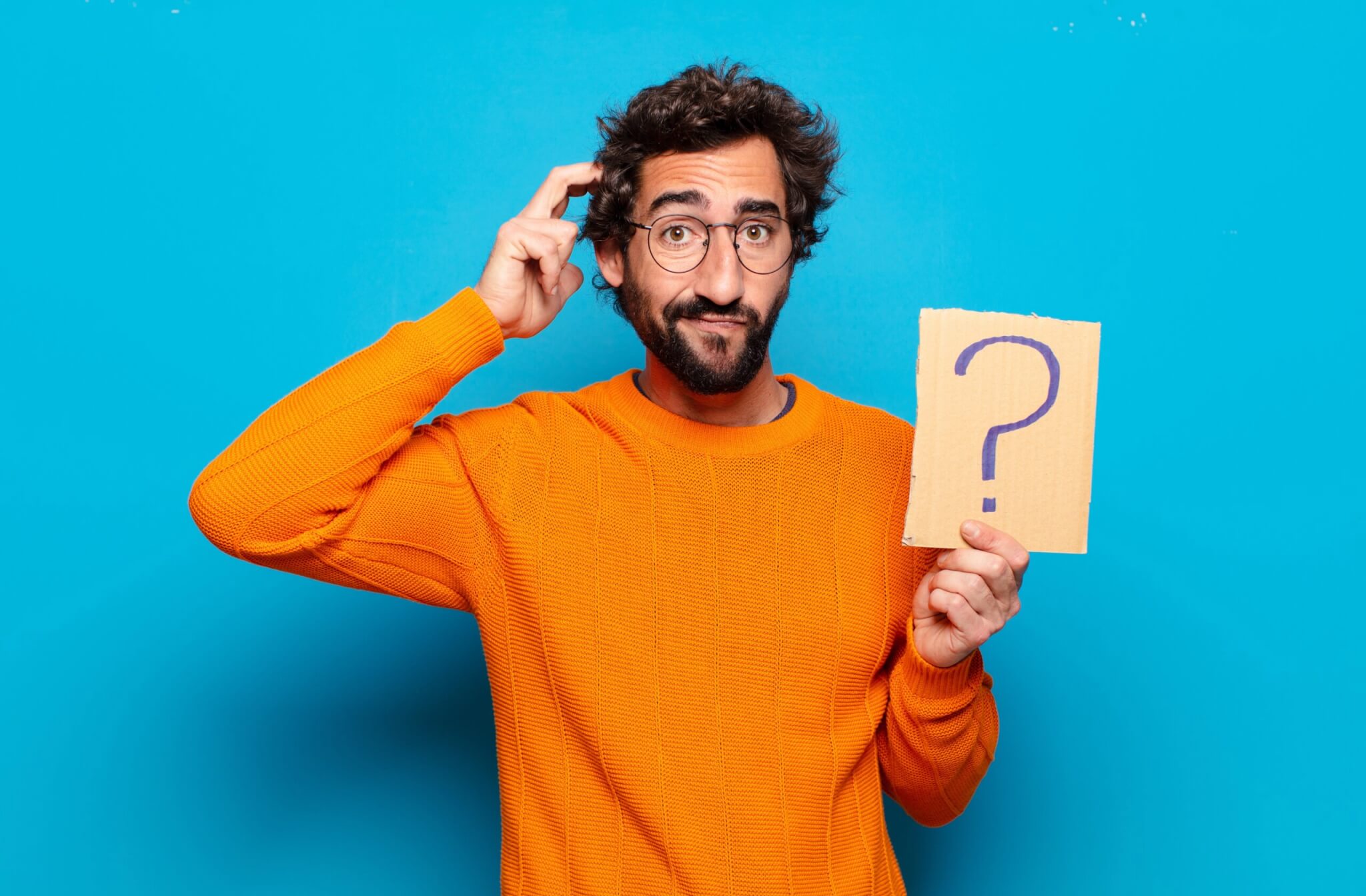 confused man confused man