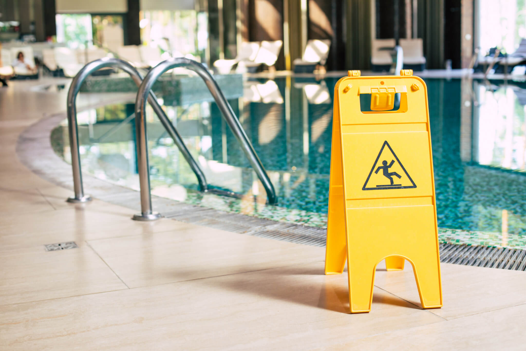 Slip accident while on holiday in the UK
