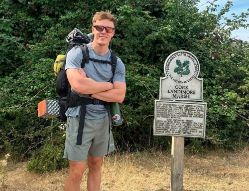 Rhys Pugh Walks 43 Miles Along the Gower Ahead of Mooneerams Sahara Trek Challenge